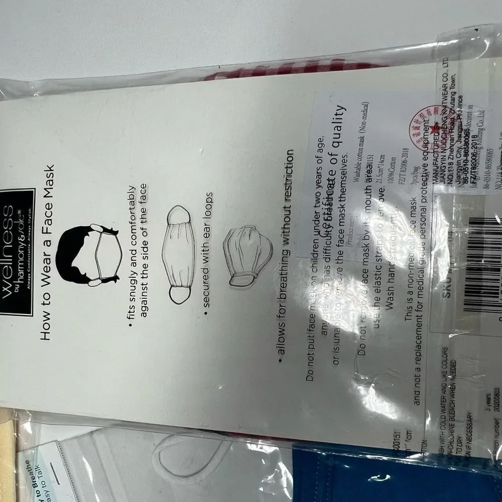 Set 8 masks size Adult